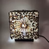Boho Sea Shell Lamp - Chocolate Twist Square - 15cm - Image 4