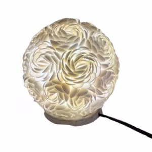 Lámpara Boho - Concha de Mar - 15cm - Rosa Globe