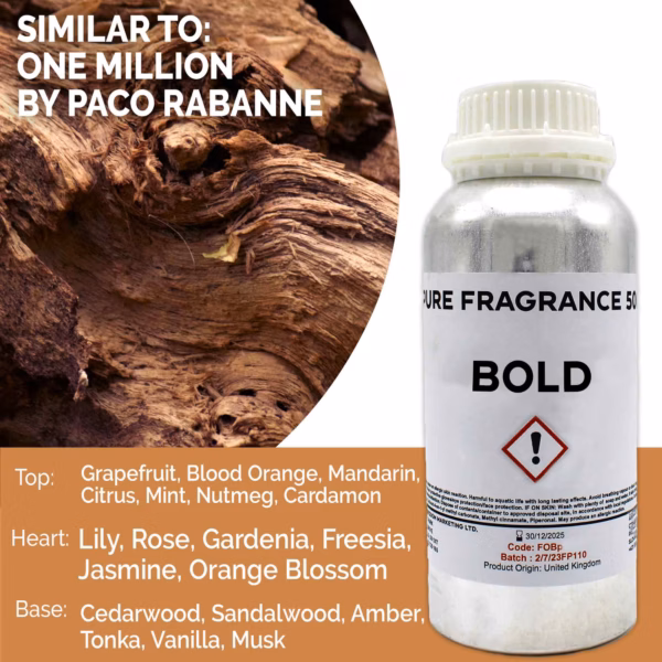 Audaz Aceite Puro De Fragancia - 500Ml