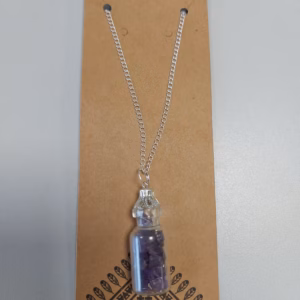 Bottled Gemstones Necklace - Opalite