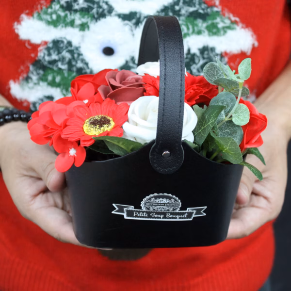 Bouquet Petite Basket - Beroligende Blues - Billede 2