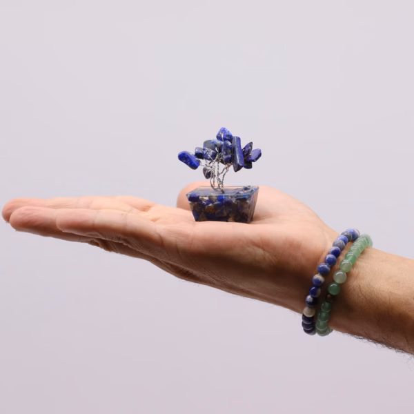 Box of 12 Mini Gemstone Trees On Orgonite Base - Assorted Mix (15 stones) - Image 7
