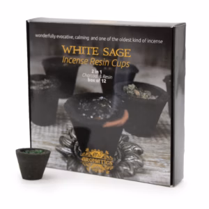 12er - Packung Harztöpfchen - Weißer Salbei