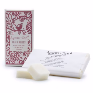 Boks med 8 Duftvoks Melts - Tea + Roses