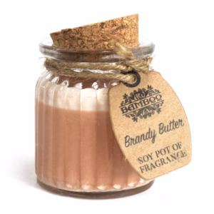 Brandy Butter Soy Pot Of Fragrance Candle