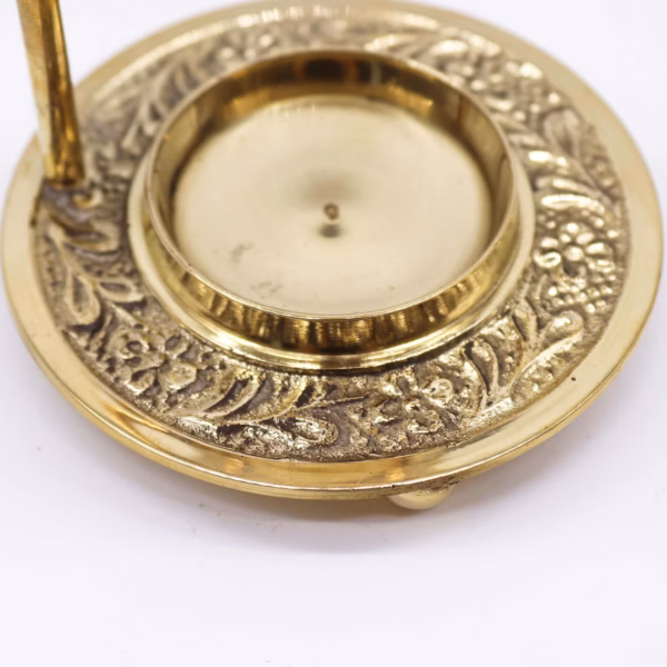 Brass Resin Incense Warmer - Adjustable - Image 4