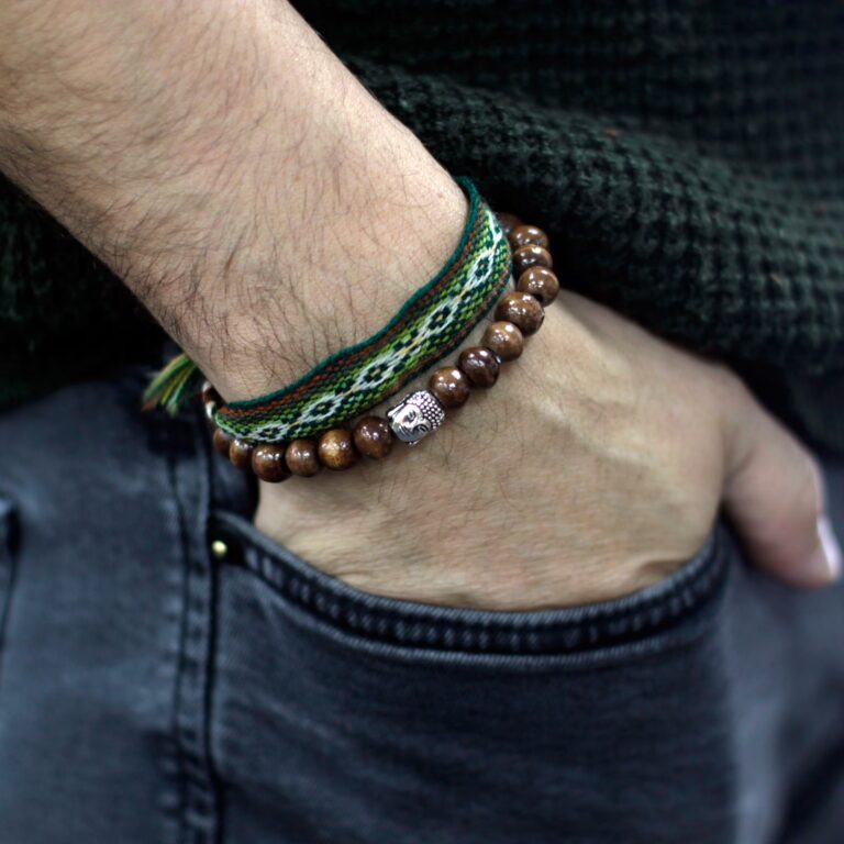 Brown-Beads-Buddah-Bangle
