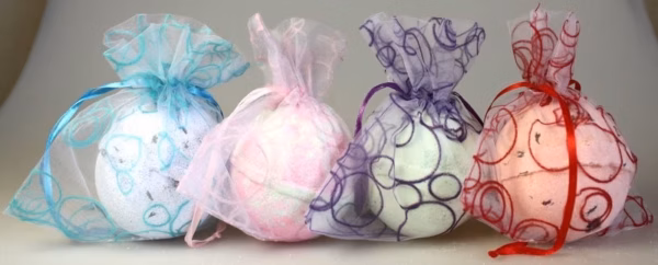 Bubble Organza Bag - Babyblå - Bilde 2