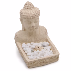 Buddah Fengshui Røgelse (Creme)