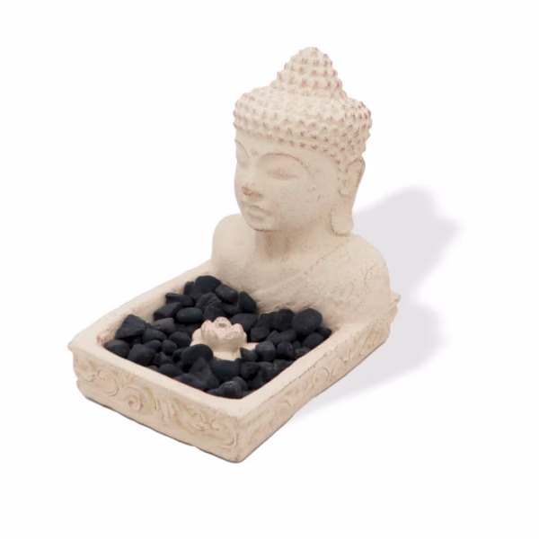 Buddah Fengshui Røgelse (Creme)
