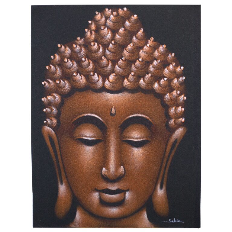 Buddah-Painting-Copper-Sand-Finish