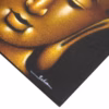 Buddha Gemälde - Gold - Sand-Finish – Bild 2