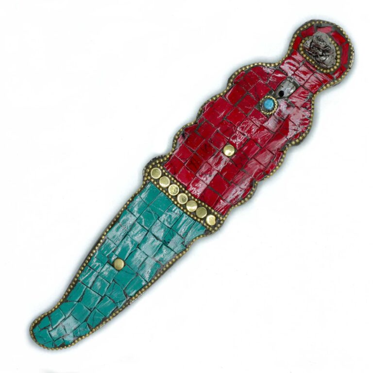 Buddha-Long-Dagger-Tibetan-Incense-Holder