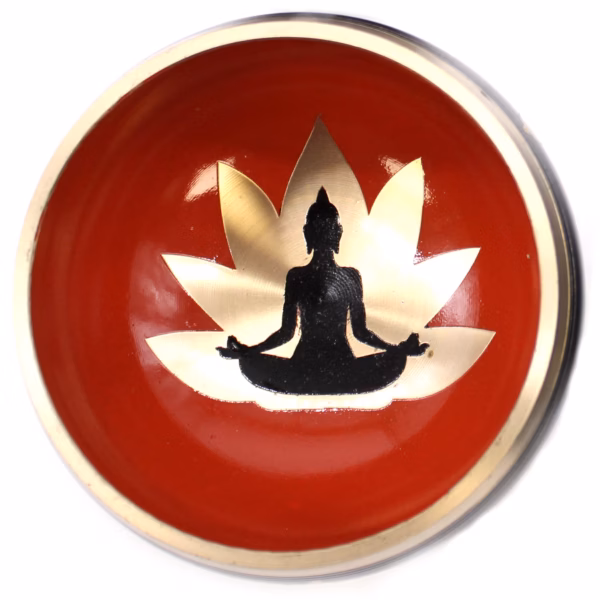 Buddha Syngeskålsett - Svart/Oransje 10,7 cm - Bilde 5