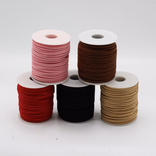 Anheng Snor På Rull - 2,5 mm x 45 M - Rosa A064 - Bilde 2