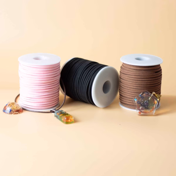 Anheng Snor På Rull - 2,5 mm x 45 M - Rosa A064 - Bilde 3