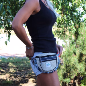 Gürteltasche - Zufälliges Design aus Hanf und Baumwolle