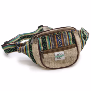 Gürteltasche - Zufälliges Design aus Hanf und Baumwolle