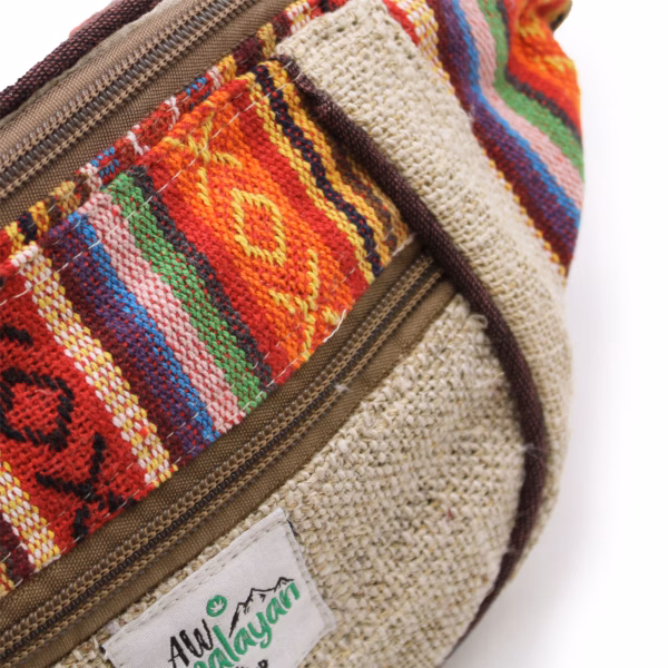 Bum Bag - Hamp Og Bomull - Tilfeldig Design - Bilde 7