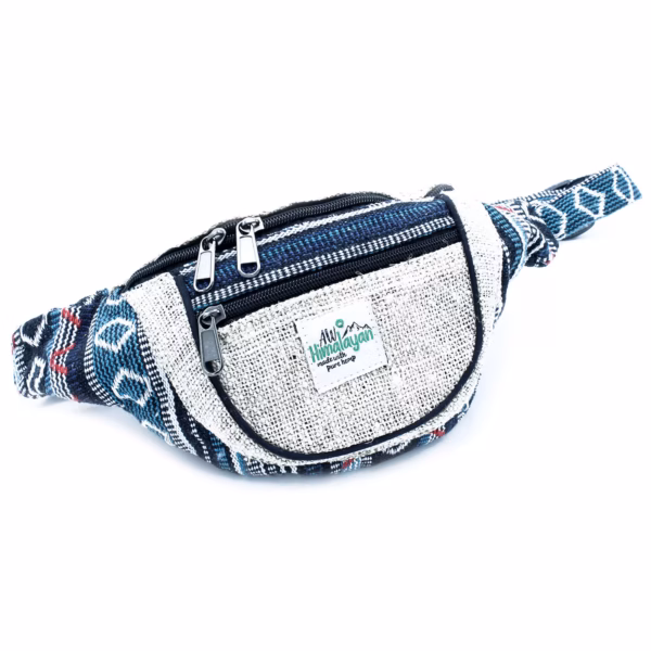 Bum Bag - Hamp Og Bomull - Tilfeldig Design