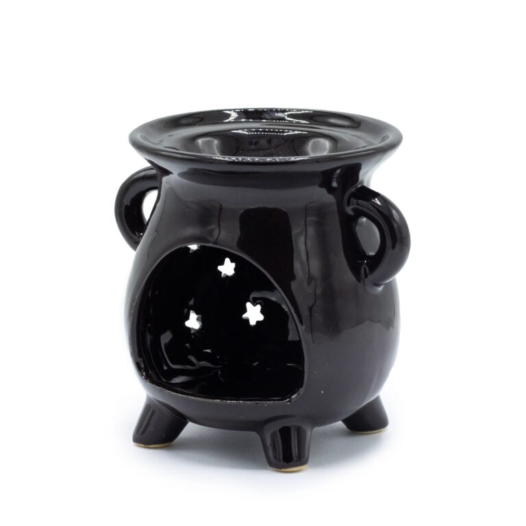 Caildren-Oil-Burner-Moon-Stars-Black