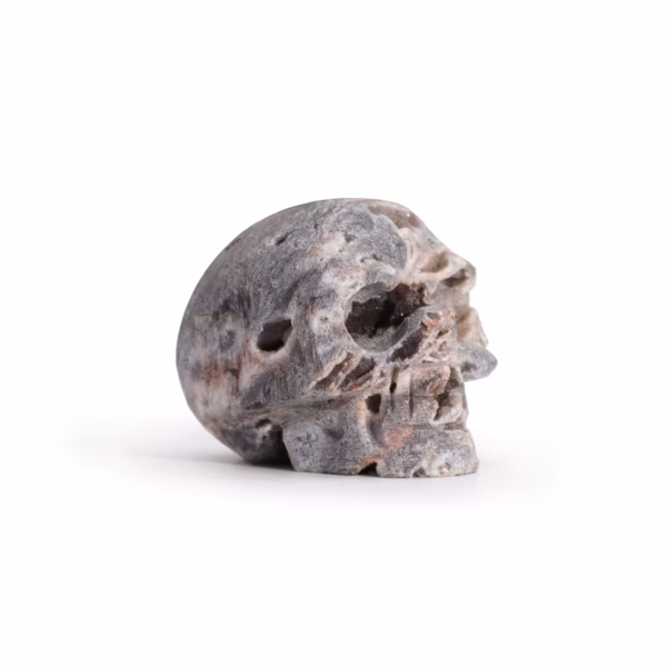 Géodes De Calcite Crâne Sculpté - (Approx 4.5Cm)