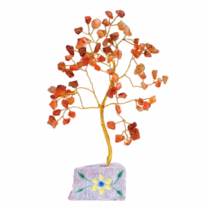 Karneol Gemstone Tree - 160 Stone