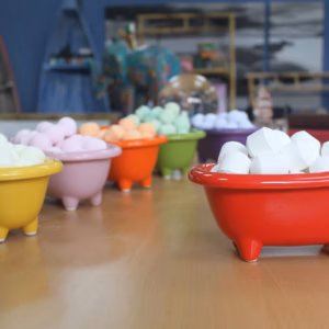 Baignoire en Céramique - Rouge - Mini