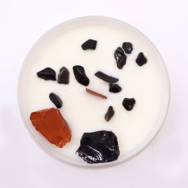 Chakra Crystal Candles - Root Chakra - Image 2