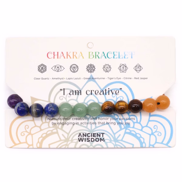 Pulseras De Chakras - 21 Piedras