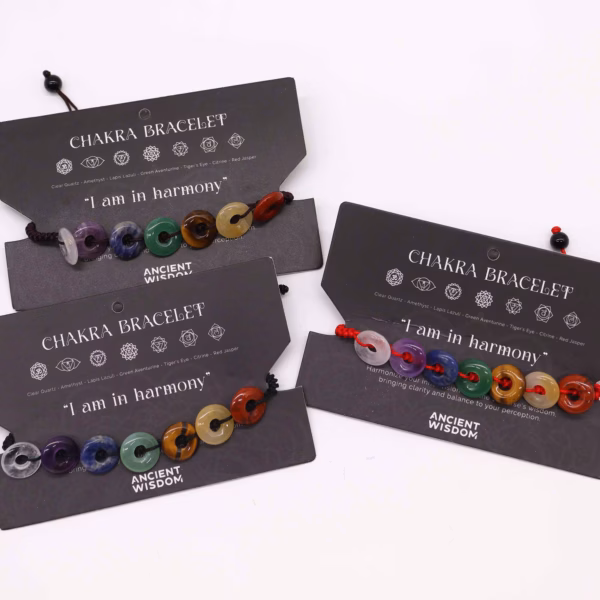 Chakra String Bracelets - Mini Donuts - Image 2