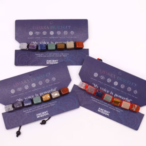 Chakra - Armbänder - Trommelsteine