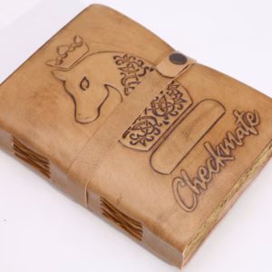 Cuaderno Jaque Mate - Marron
