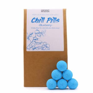 Chill Pills Badebomber Gavepakke 350g - Blåbær