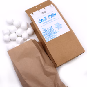 Vit Jul - Chill Pills Badbomber Presentpaket 350g - Chill Pills Gift Pack 350g