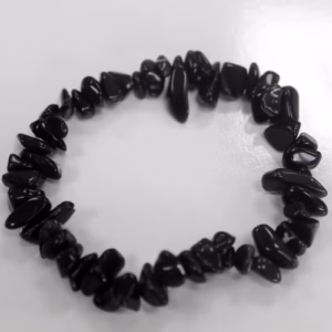 Chipstone Armbånd - Svart Agat