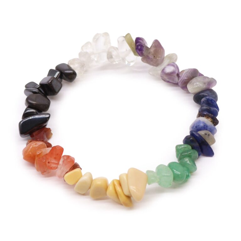 Chipstone-Bracelet-Chakra-Stones