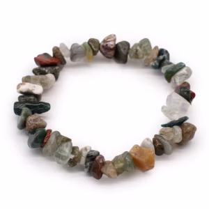 Chipstone Armbånd - Moss Agate