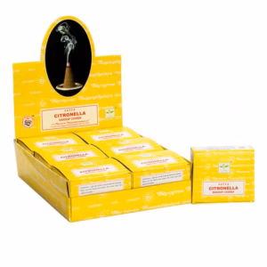 Citronella Dhoop Røkelseskjegler