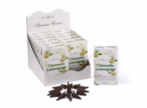 Citronella- Og Sitrongress Røkelseskjegler