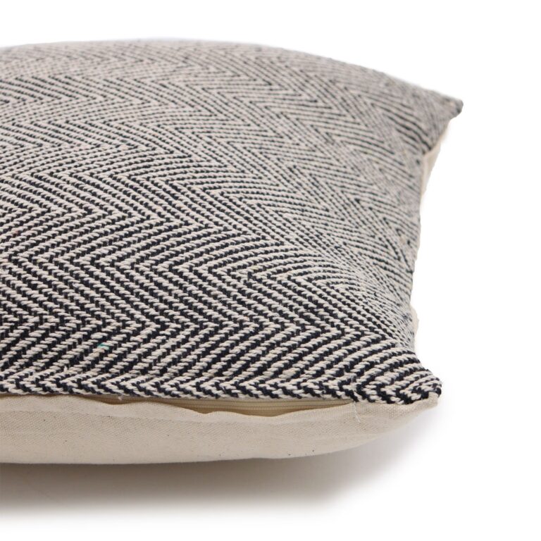 Classic-Cushion-Cover-Herringbone-Fine-Grey-40x40cm