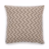 Klassieke Kussenhoes - Visgraat Breed Grijs - 40x40cm