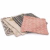 Klassieke Kussenhoes - Visgraat Breed Grijs - 40x40cm - Afbeelding 3