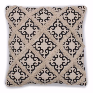 Klassisk Putetrekk - Lux Criss-Cross & Print - 45x45cm