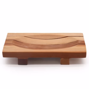 Jabonera Clásica de Caoba - Grid Drainer
