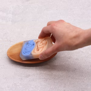 Klassisk Sæbeskål i Mahogni - Oval