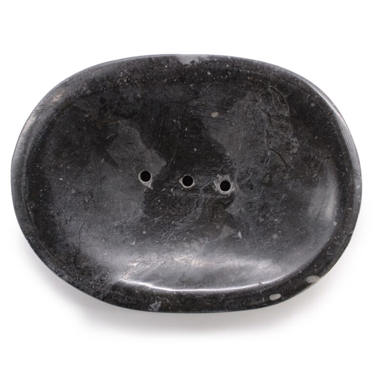 Classic-Oval-Black-Marble-Soap-Dish