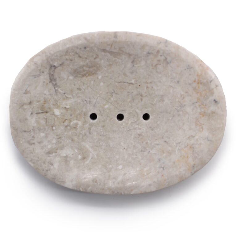 Classic-Oval-Cream-Marble-Soap-Dish