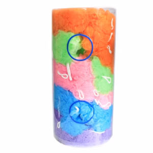 Classic Scrunchies 5 Asst (Display Tube) - 40gm