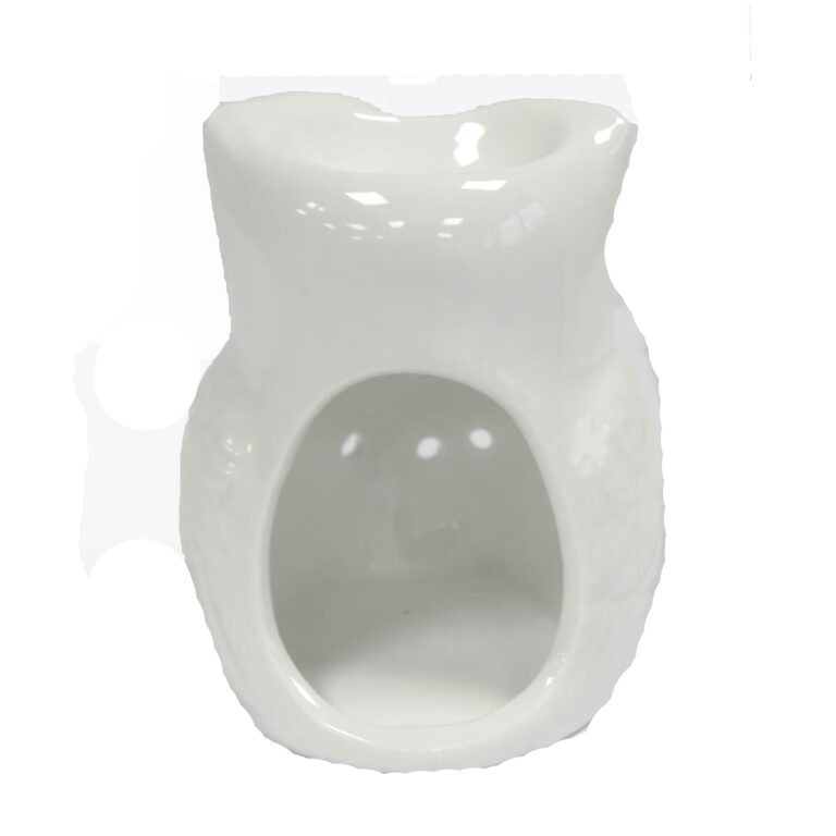 Classic-White-Oil-Burner-Tall-Owl